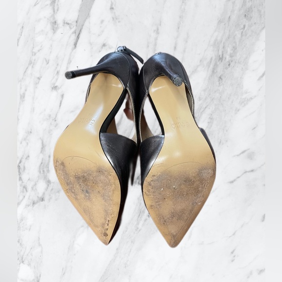 Zara metallic pewter ankle boots| shoes  | heels | size 38 | 7.5 - Picture 11 of 15